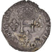 Coin, France, Henri III, Double Sol Parisis, 1587, Aix-en-Provence, EF(40-45)