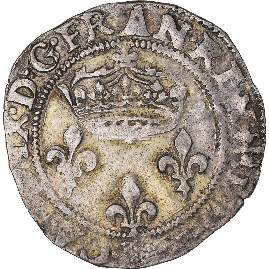 Coin, France, Charles IX, Double Sol Parisis, 1572, Saint-André de