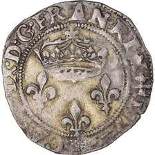 Coin, France, Charles IX, Double Sol Parisis, 1572, Saint-André de