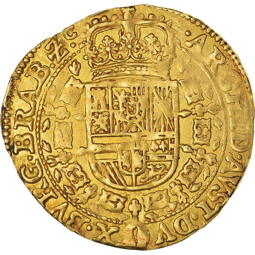 Coin, Spanish Netherlands, Philip IV, Couronne D'or, 1649, Brussels, EF(40-45)