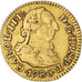 Moneta, Hiszpania, Charles III, 1/2 Escudo, 1786, Madrid, AU(50-53), Złoto