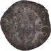 Moneda, Francia, Charles X, Douzain aux deux C, 1593, Troyes, MBC, Vellón