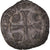 Moeda, França, Charles X, Douzain aux deux C, 1593, Troyes, EF(40-45), Lingote