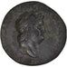 Nero, Sestertius, 65, Lyon, Bronzen, ZF+, RIC:430