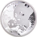 Coin, China, Panda, 10 Yüan, 2019, Bullion, MS(65-70), Silver