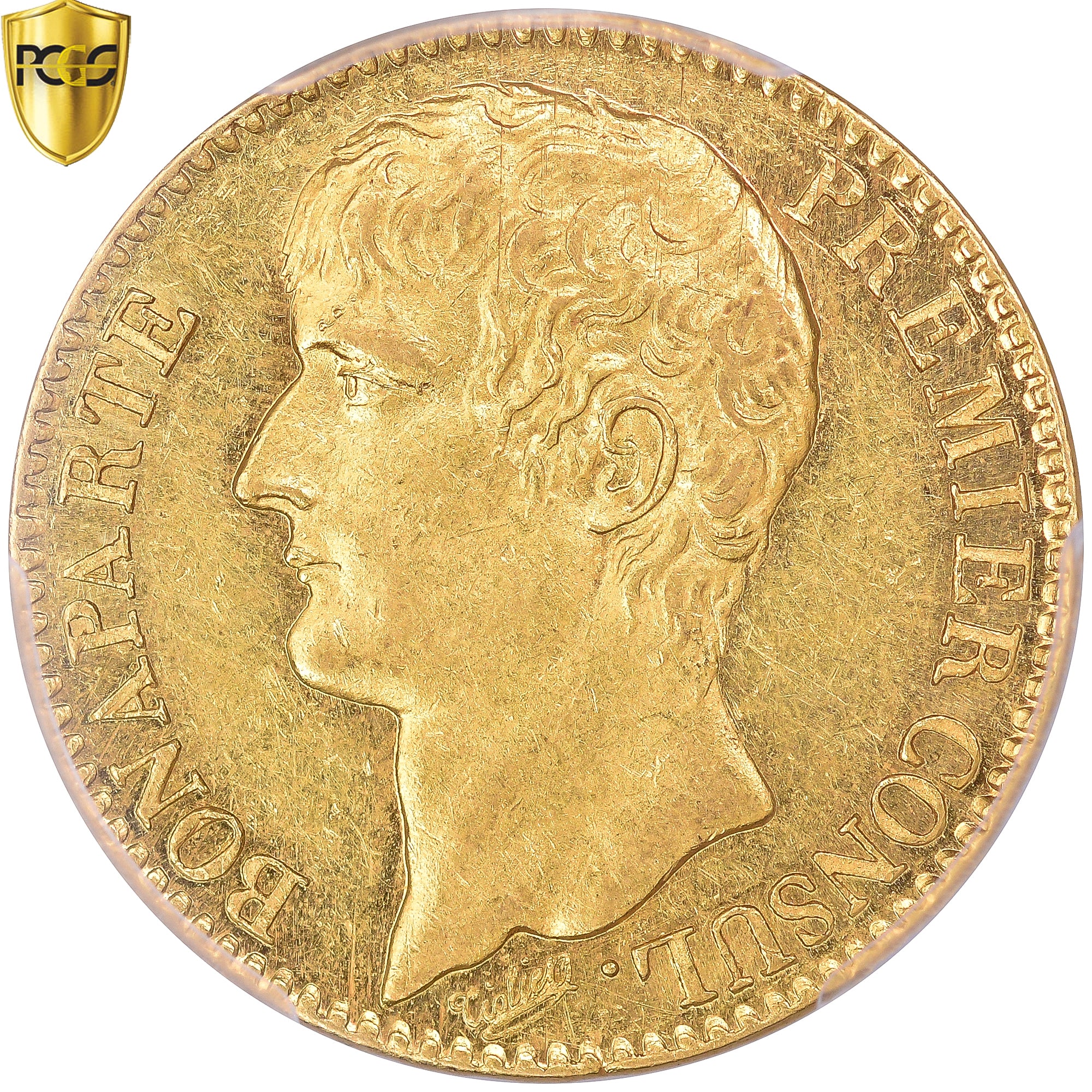 Monnaie, France, Napoleon I, 40 Francs, An 12, Paris, PCGS, AU55, SUP, Or