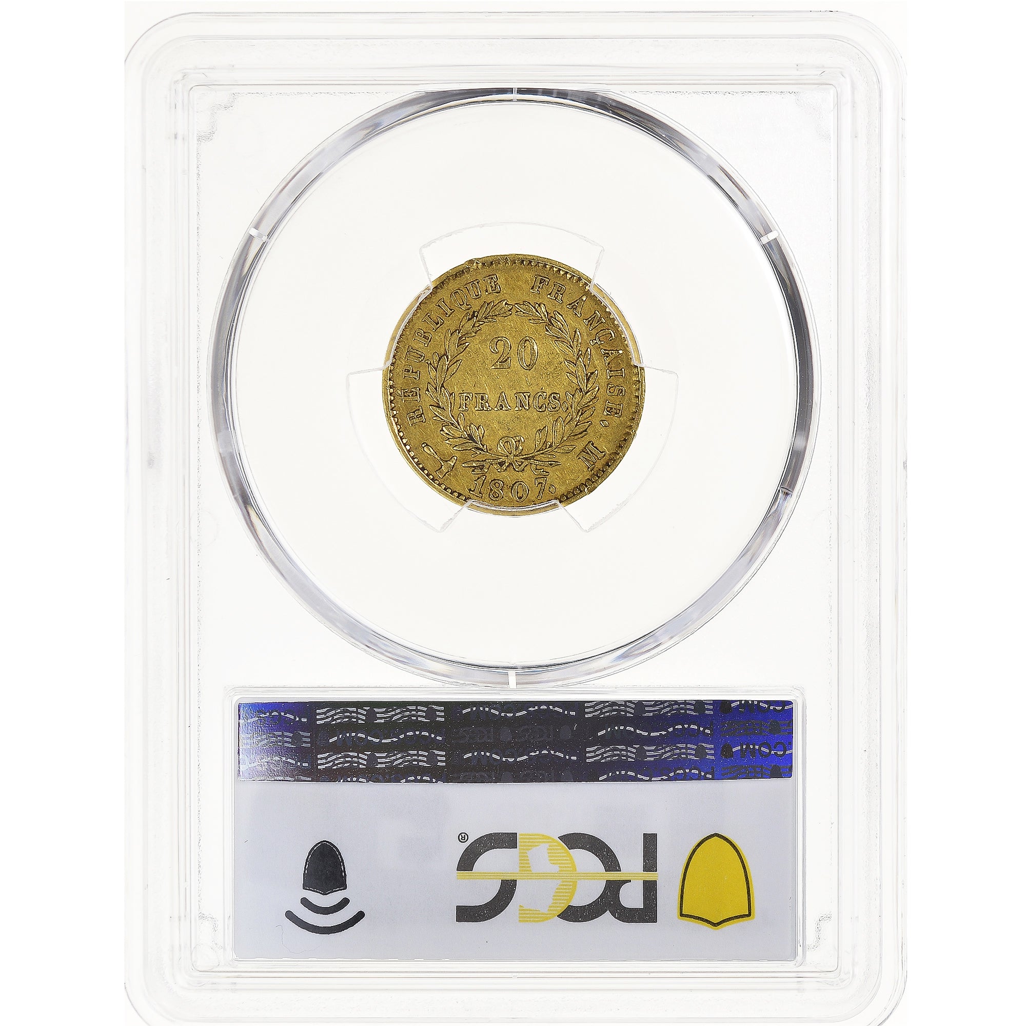 Monnaie, France, Napoleon I, 20 Francs, 1807, Toulouse, PCGS, XF40, TTB, Or