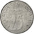 Moneta, INDIE-REPUBLIKA, 25 Paise, 2000, AU(55-58), Stal nierdzewna, KM:54