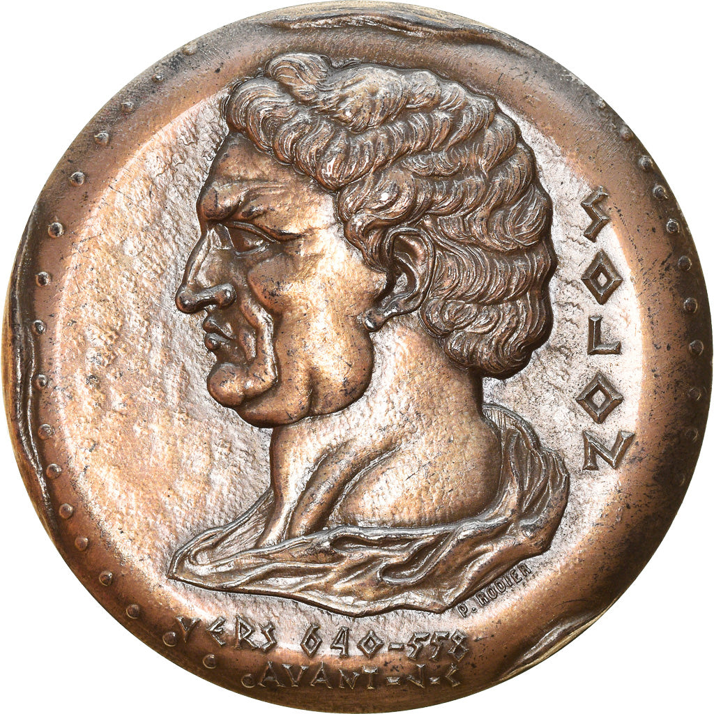 France, Medal, Notary, Notariat Français, Caisse des Dépôts, Solon, 1973
