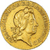 Moeda, Grã-Bretanha, George I, 1/4 Guinea, 1718, London, AU(55-58), Dourado