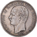 Coin, Greece, George I, 5 Drachmai, 1875, Paris, VF(30-35), Silver, KM:46