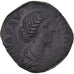 Coin, Ancient Rome, Roman Empire (27 BC – AD 476), Faustina II, Sestertius