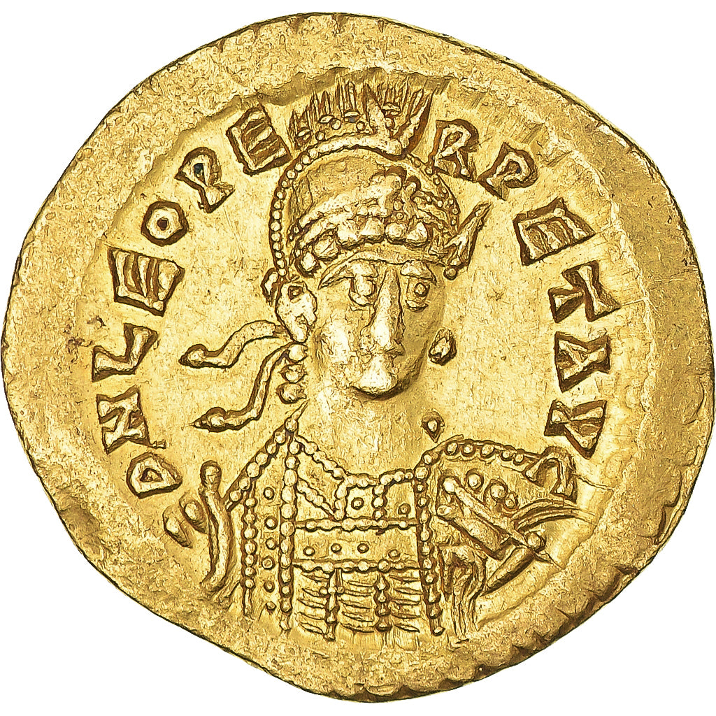 Münze, Ancient Rome, Roman Empire (27 BC – AD 476), Leo I, Solidus, 457-468