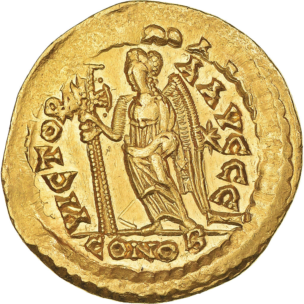 Coin, Ancient Rome, Roman Empire (27 BC – AD 476), Leo I, Solidus, 457-468