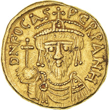 Coin, Byzantine Empire (Eastern Roman Empire), Phocas, Solidus, 604-605