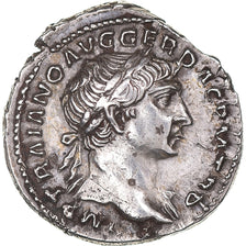 Coin, Ancient Rome, Roman Empire (27 BC – AD 476), Trajan, Denarius, 108