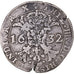 Coin, Spanish Netherlands, BRABANT, Philip IV, Patagon, 1632, Brussels