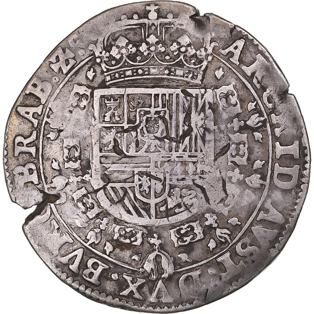 Coin, Spanish Netherlands, BRABANT, Philip IV, Patagon, 1632, Brussels