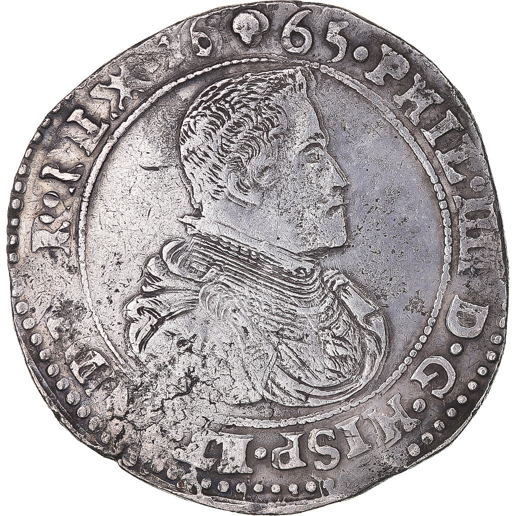 Coin, Spanish Netherlands, BRABANT, Philip IV, Ducaton, 1665, Brussels