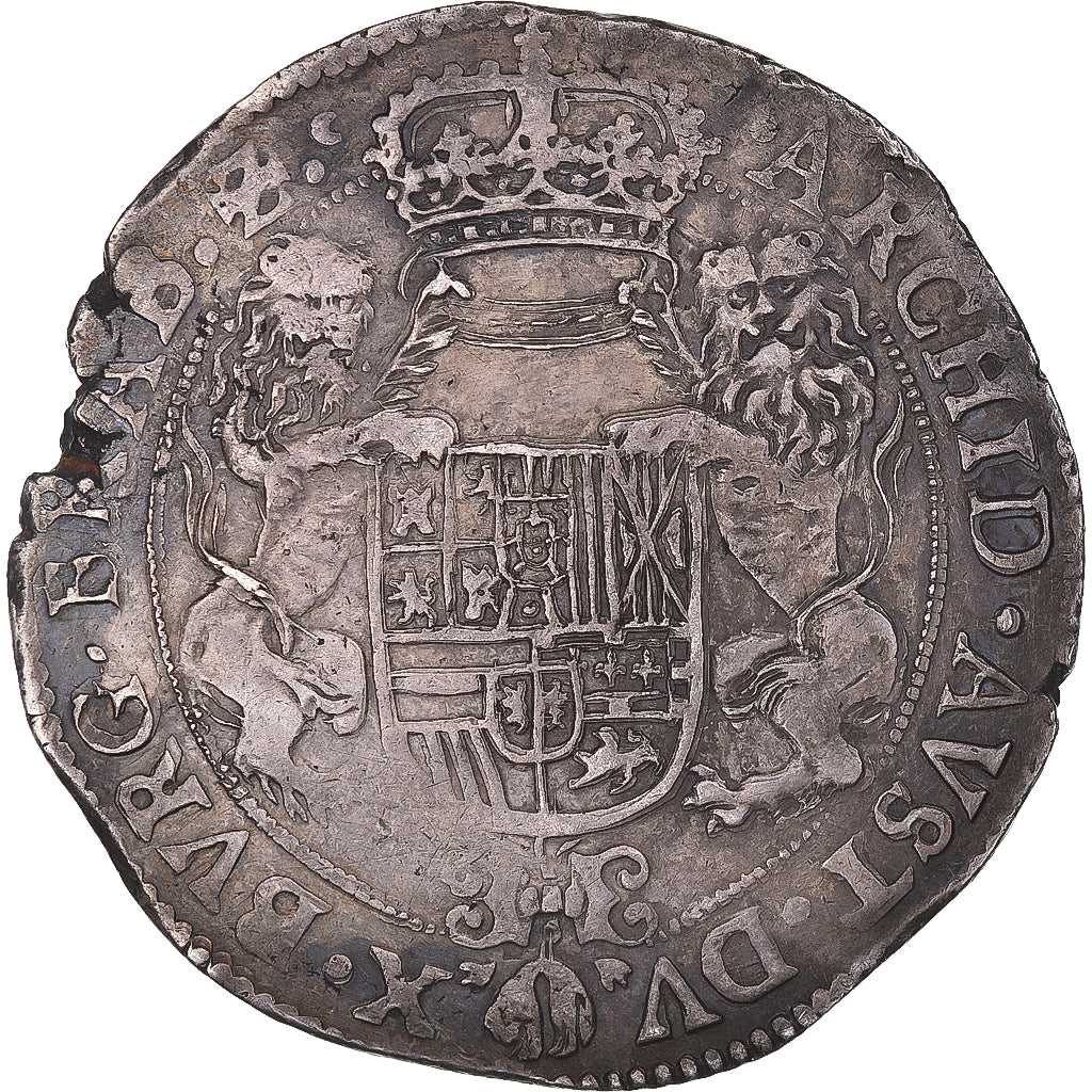 Coin, Spanish Netherlands, BRABANT, Charles II, Ducaton, 1668, Brussels
