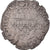 Coin, France, Henri IV, Douzain aux 2H, croix de face, 1595, Bayonne, VF(30-35)