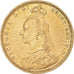 Coin, Australia, Victoria, Sovereign, 1890, Sydney, AU(50-53), Gold, KM:10