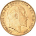 Moneda, Gran Bretaña, Edward VII, 1/2 Sovereign, 1907, London, MBC+, Oro