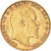 Moneta, Wielka Brytania, Edward VII, 1/2 Sovereign, 1908, London, EF(40-45)