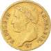 Moneta, Francia, Napoleon I, 20 Francs, 1808, Paris, BB, Oro, KM:687.1, Le