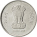 Coin, INDIA-REPUBLIC, 10 Paise, 1989, MS(63), Stainless Steel, KM:40.1