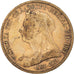 Monnaie, Grande-Bretagne, Victoria, 1/2 Sovereign, 1893, Londres, TB+, Or