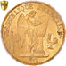Moneta, Francja, Génie, 20 Francs, 1886, Paris, PCGS, MS62, MS(60-62), Złoto