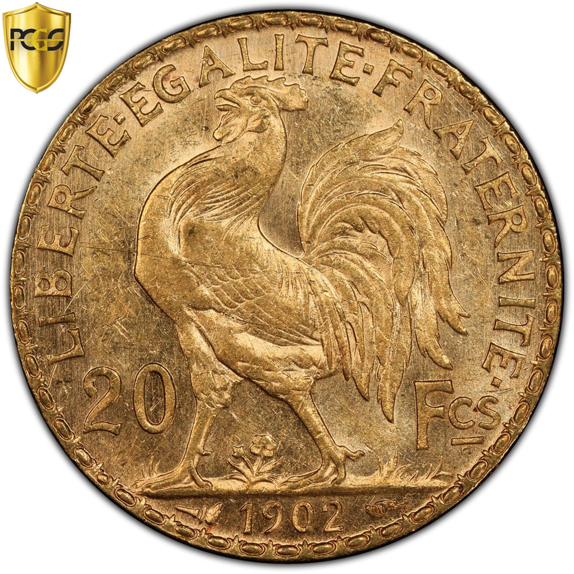 Monnaie, France, Marianne, 20 Francs, 1902, Paris, PCGS, MS61, SUP+, Or, KM:847