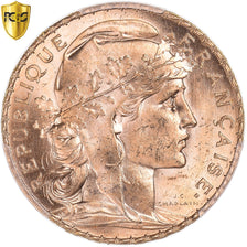 Monnaie, France, Marianne, 20 Francs, 1910, Paris, PCGS, MS65, FDC, Or, KM:857