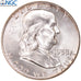 Monnaie, États-Unis, Franklin Half Dollar, Half Dollar, 1958, Philadelphie