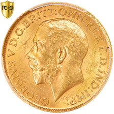 Monnaie, Canada, George V, Sovereign, 1917, Royal Canadian Mint, Ottawa, PCGS