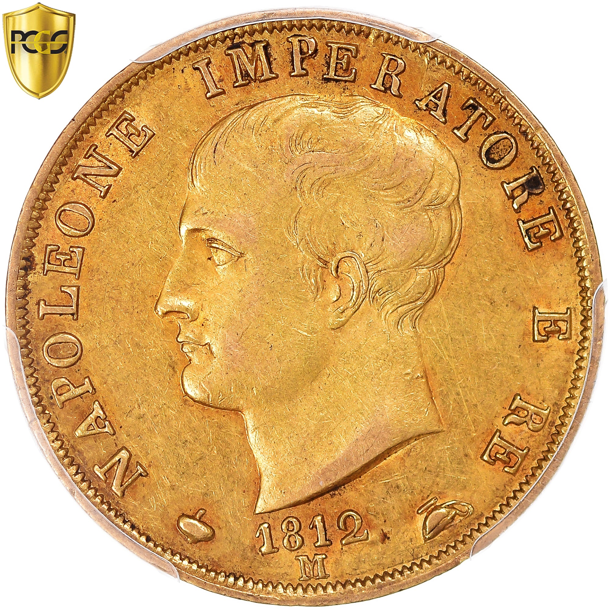 Coin, ITALIAN STATES, KINGDOM OF NAPOLEON, Napoleon I, 40 Lire, 1812, Milan