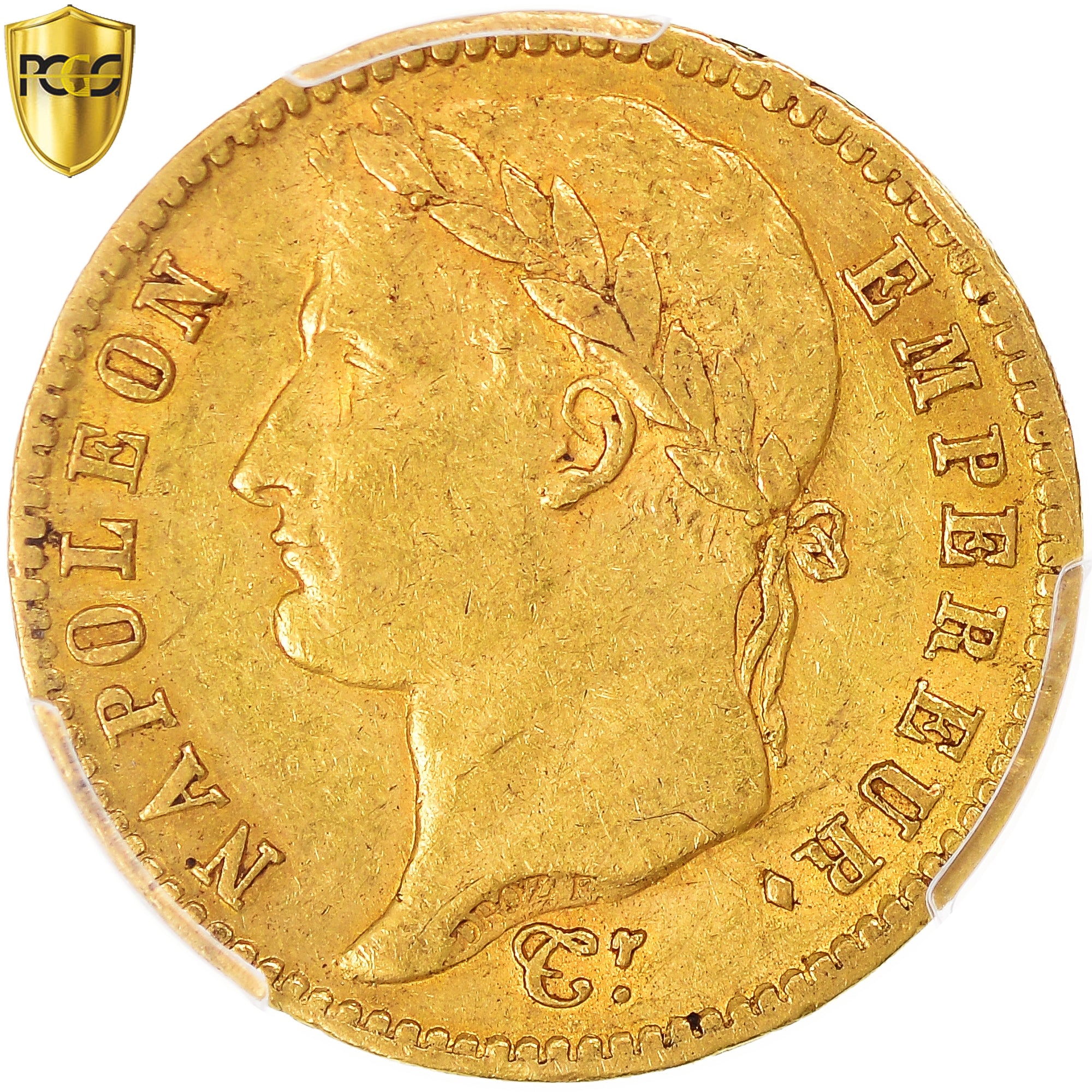 Monnaie, France, Napoleon I, 20 Francs, 1813, Paris, PCGS, AU55, SUP, Or