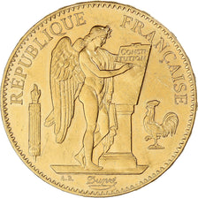 Coin, France, Génie, 100 Francs, 1902, Paris, AU(50-53), Gold, KM:832, Le
