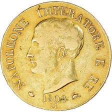 Coin, ITALIAN STATES, KINGDOM OF NAPOLEON, Napoleon I, 40 Lire, 1808, Milan
