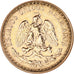Coin, Mexico, 2 Pesos, 1945, Mexico City, AU(55-58), Gold, KM:461