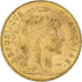 Moeda, França, Marianne, 10 Francs, 1911, Paris, EF(40-45), Dourado, KM:846
