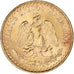 Coin, Mexico, 2 Pesos, 1945, Mexico City, MS(65-70), Gold, KM:461