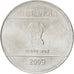 Moneta, INDIE-REPUBLIKA, Rupee, 2009, MS(63), Stal nierdzewna, KM:331
