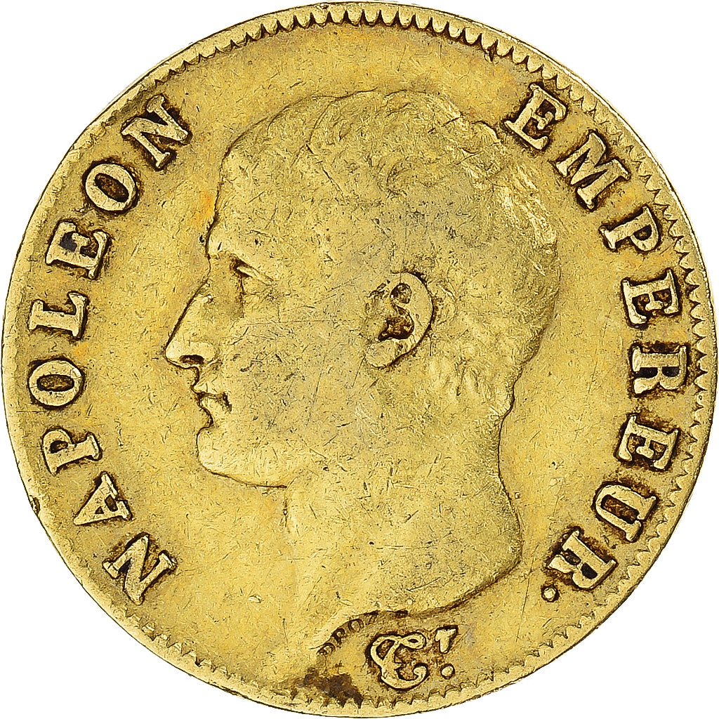 Münze, Frankreich, Napoleon I, 20 Francs, AN 13, Paris, SS, Gold, KM:663.1, Le