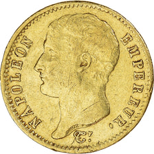 Moneda, Francia, Napoleon I, 20 Francs, 1807, Paris, MBC, Oro, KM:A687.1, Le