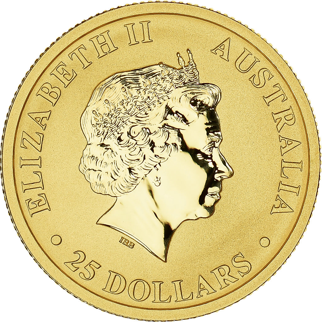 Monnaie, Australie, Elizabeth II, Kangaroo, 25 Dollars, 2018, Perth, 1/4 Once