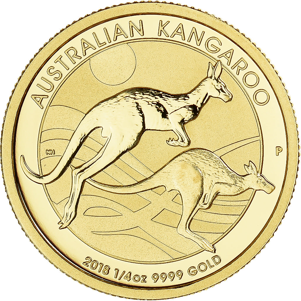 Monnaie, Australie, Elizabeth II, Kangaroo, 25 Dollars, 2018, Perth, 1/4 Once