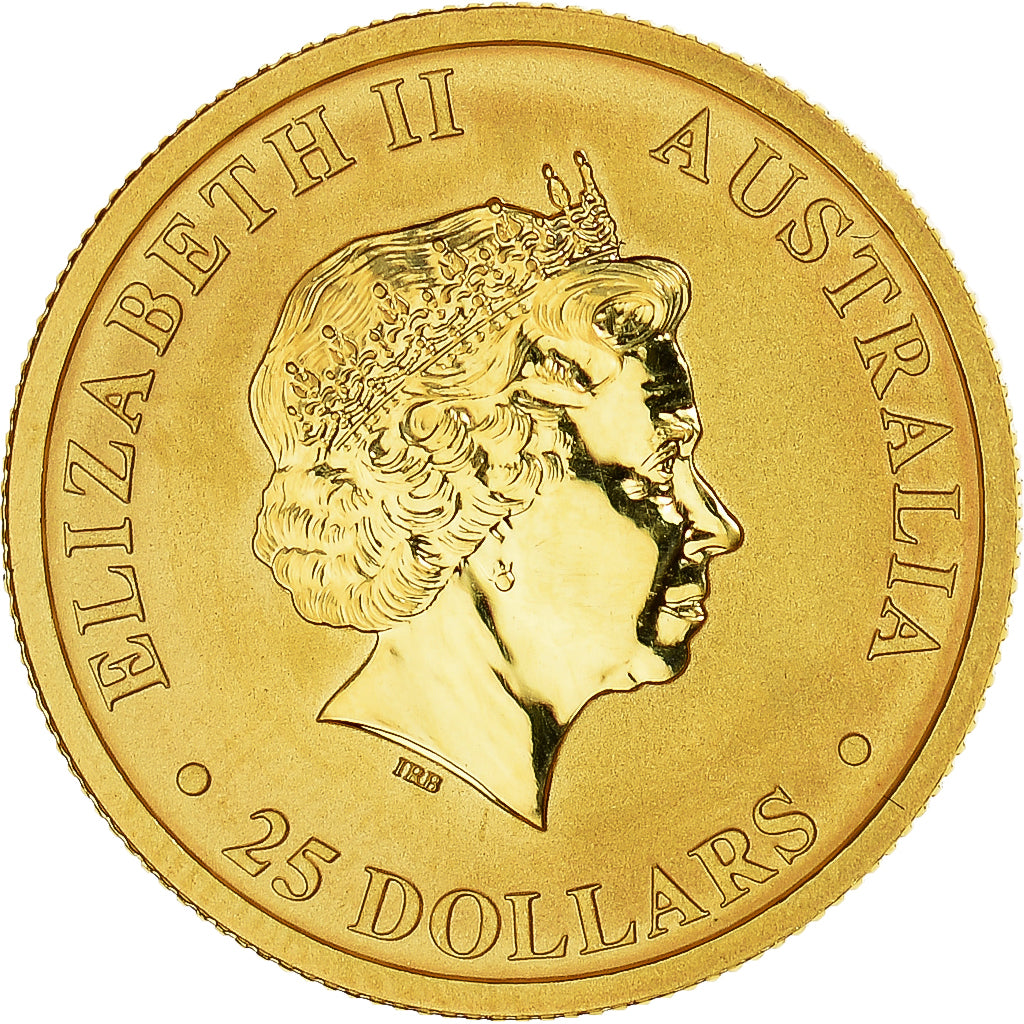 Monnaie, Australie, Elizabeth II, Kangaroo, 25 Dollars, 2018, Perth, 1/4 Once