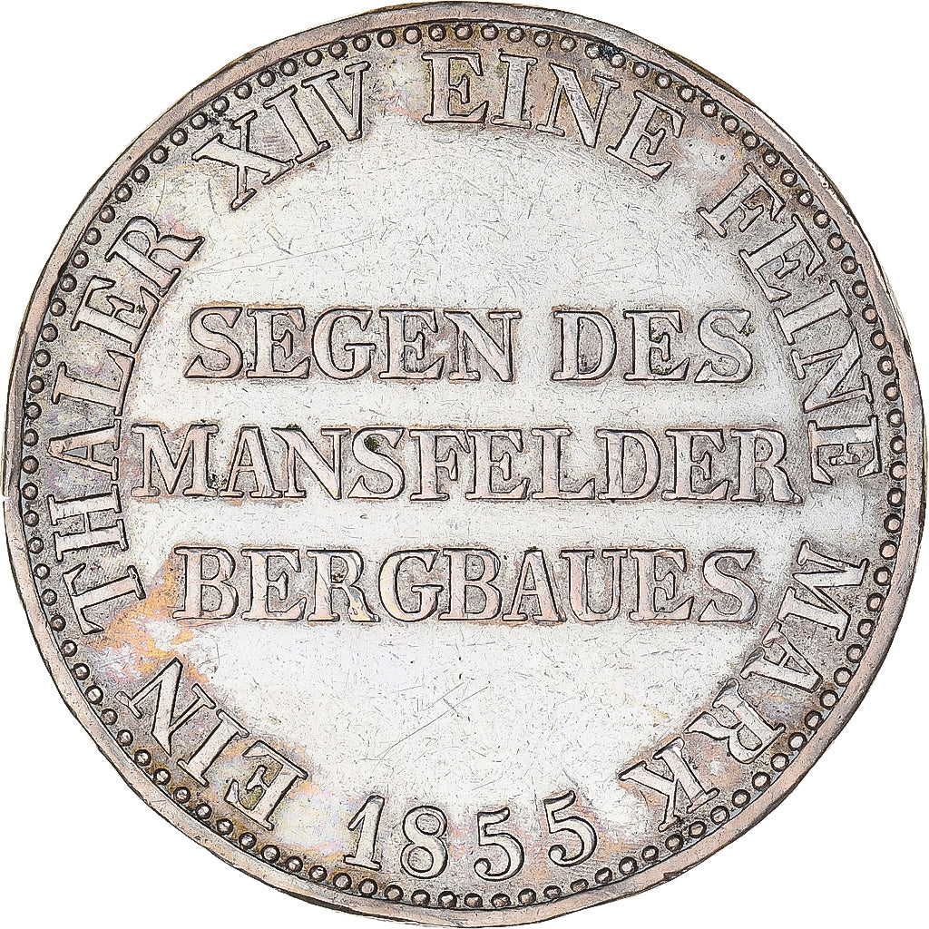 Coin, German States, PRUSSIA, Friedrich Wilhelm IV, Thaler, 1855, Berlin